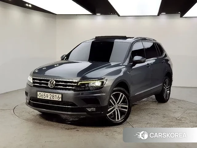 Volkswagen Tiguan Allspace 2020 Серый из Кореи