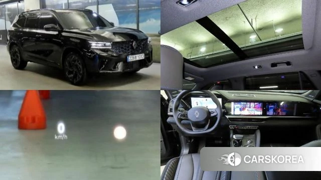 Renault Korea (Samsung) Grand Coleos 2025 Черный из Кореи