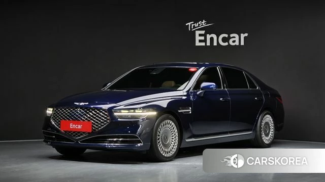 Genesis G90 2018 Синий из Кореи