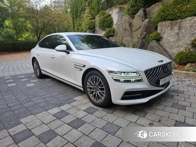 Genesis G80 (RG3) 2021 Белый из Кореи