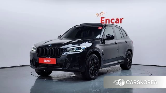 BMW X3 (G01) 2022 Черный из Кореи