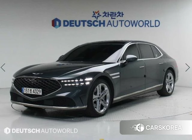 Genesis G90 (RS4) 2022 Светло-зеленый из Кореи