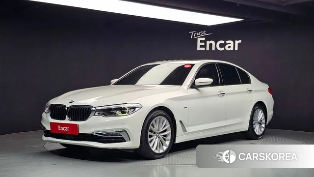 BMW 5 Series (G30) 2018 Белый из Кореи