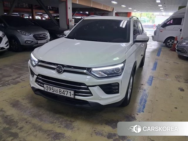 Ssangyong Beautiful Korando 2019 Белый из Кореи