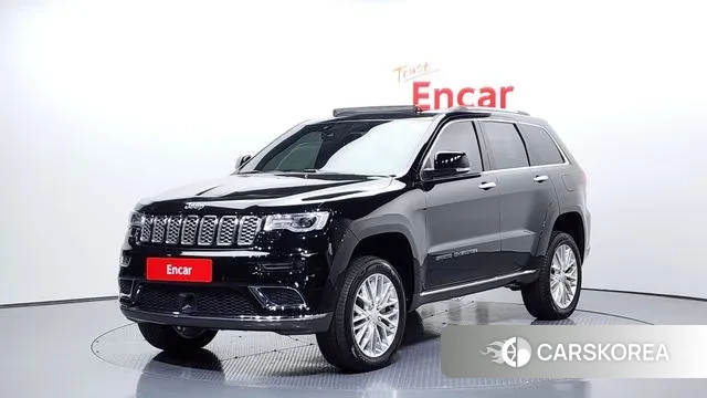 Jeep Grand Cherokee 2018 Черный из Кореи