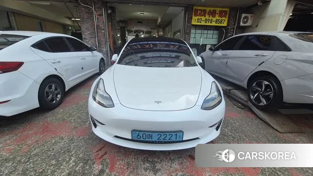 Tesla Model 3 2020 Белый из Кореи