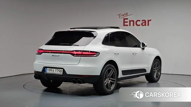 Porsche Macan 2021 Белый из Кореи