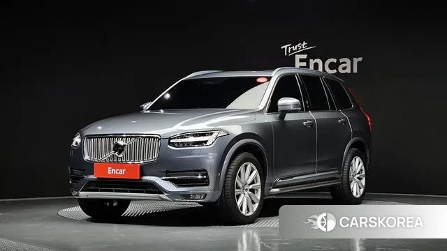 Volvo XC90 second Generation 2019 Серебристо-серый из Кореи