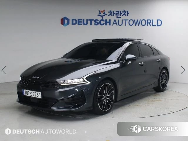 Kia K5 3rd generation 2021 Серый из Кореи
