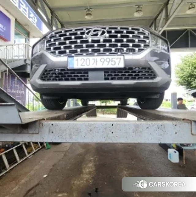 Hyundai The New Santa Fe 2021 Серый из Кореи