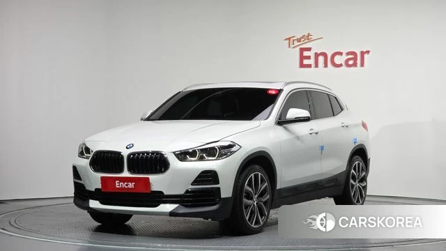 BMW X2 (F39) 2022 Белый из Кореи