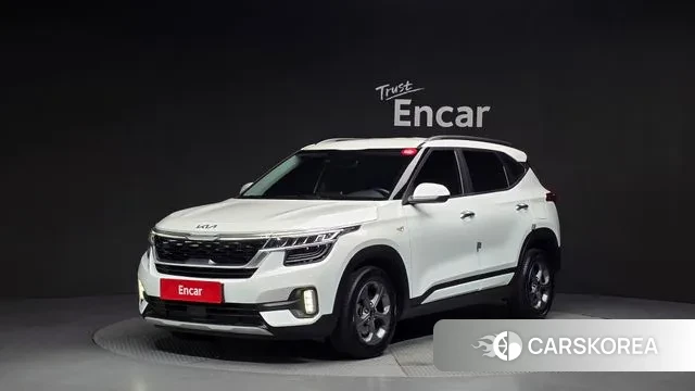 Kia Seltos 2022 Белый из Кореи