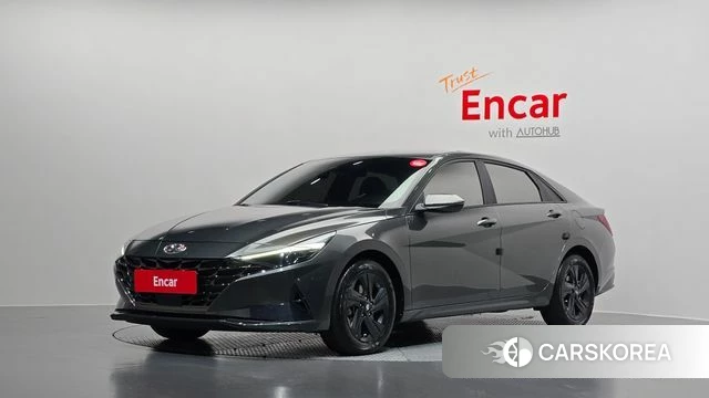 Hyundai Avante (CN7) 2022 Серый из Кореи