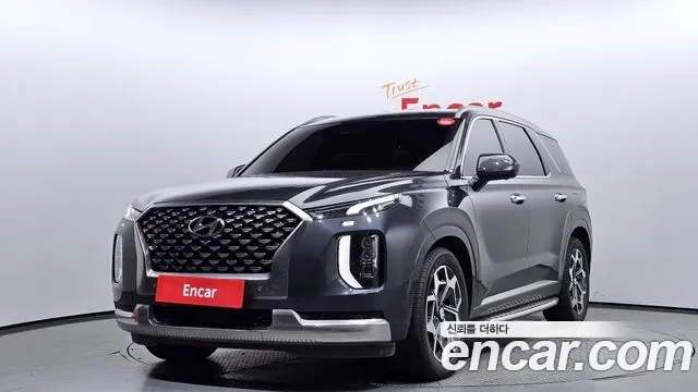 Hyundai Palisade 2021 Серый из Кореи