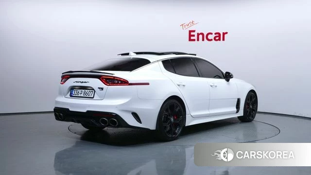Kia Stinger 2018 Белый из Кореи