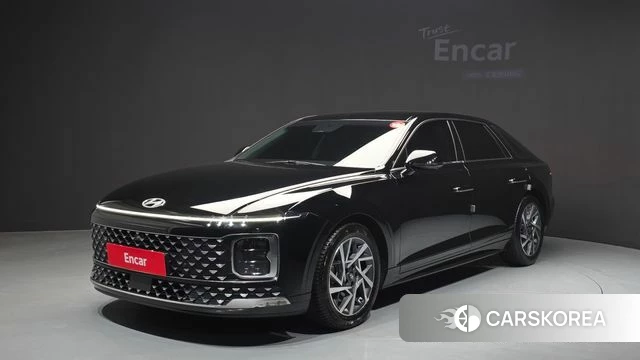 Hyundai Grandeur (GN7) 2023 Черный из Кореи