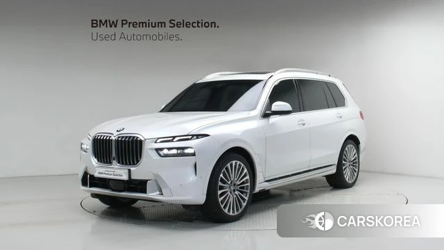 BMW X7 (G07) 2023 Белый из Кореи
