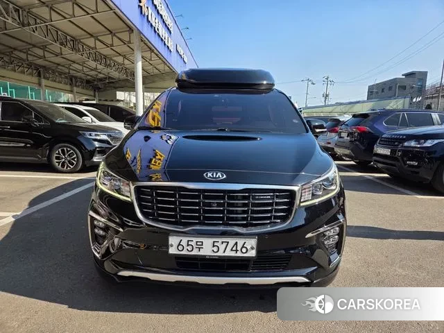Kia The New Carnival 2018 Черный из Кореи