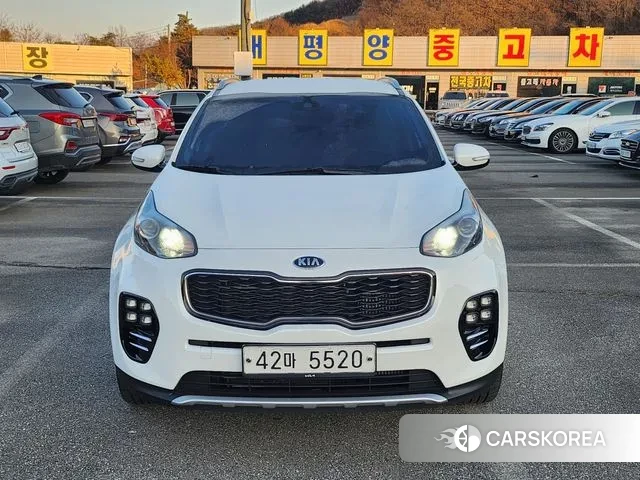 Kia Sportage 4th Generation 2018 Белый из Кореи