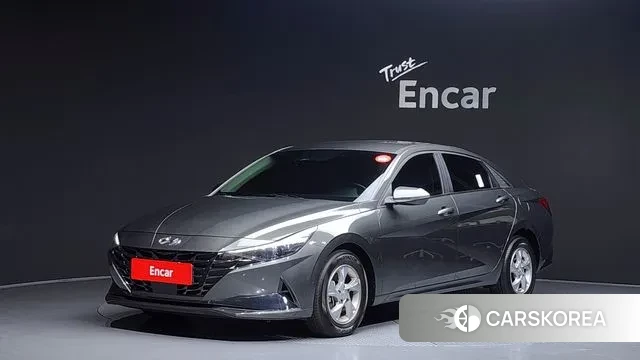 Hyundai Avante (CN7) 2020 Серый из Кореи