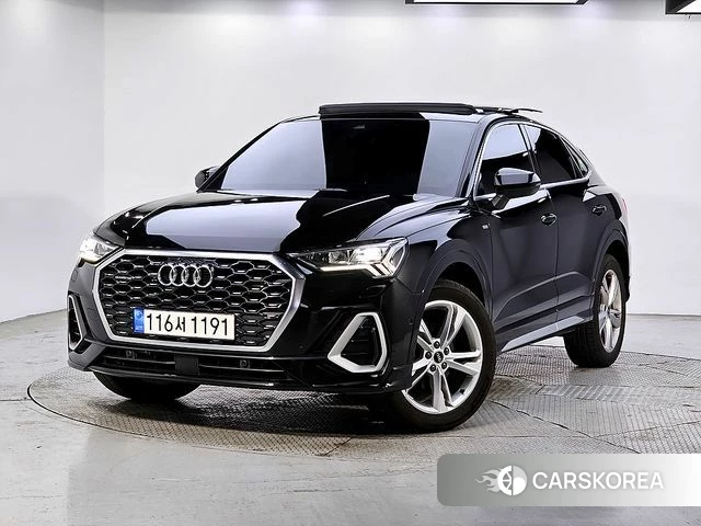 Audi Q3 (F3) 2020 Черный из Кореи