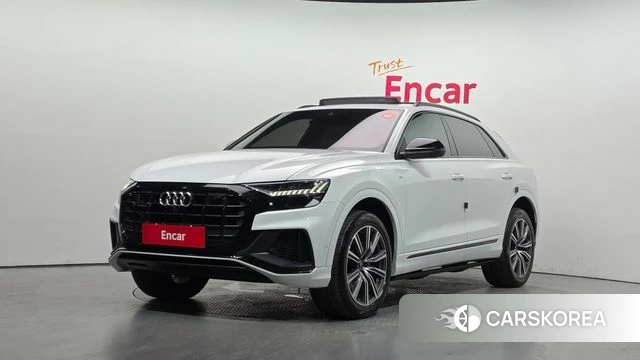 Audi Q8 (4M) 2021 Белый из Кореи