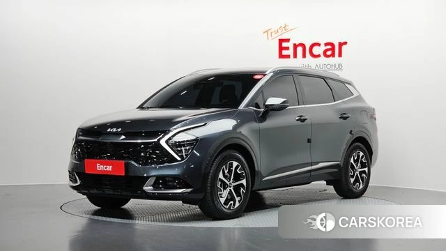 Kia Sportage 5th Generation Hybrid 2024 Серый из Кореи