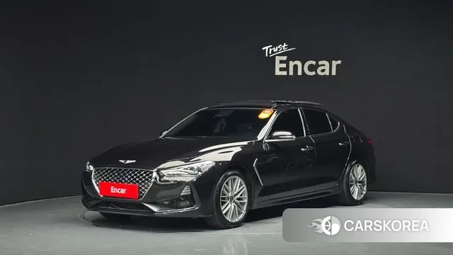 Genesis G70 2018 Черный из Кореи