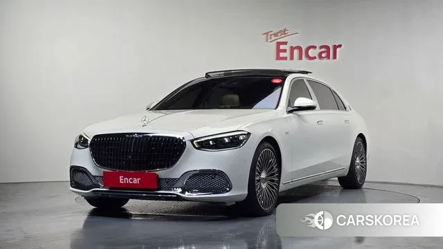 Mercedes-Benz S-Class W223 2023 Белый из Кореи