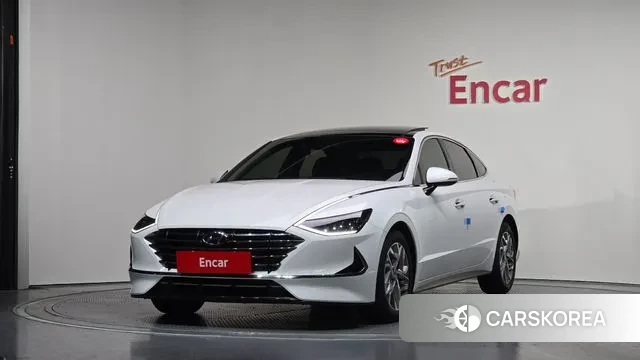 Hyundai Sonata (DN8) 2019 Белый из Кореи