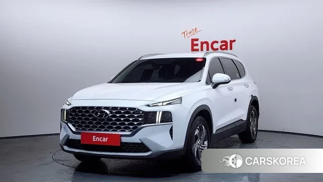 Hyundai The New Santa Fe 2021 Белый из Кореи