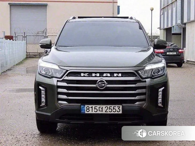 Ssangyong The New Rexton Sports Cannes 2022 Зеленый из Кореи