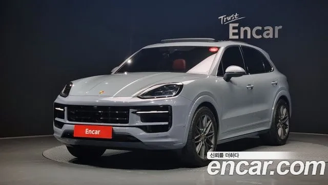 Porsche Cayenne (PO536) 2023 Серебристо-серый из Кореи