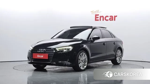 Audi New A3 2018 Черный из Кореи