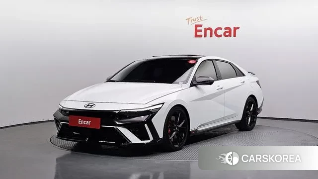 Hyundai The New Avante (CN7) 2025 Белый из Кореи