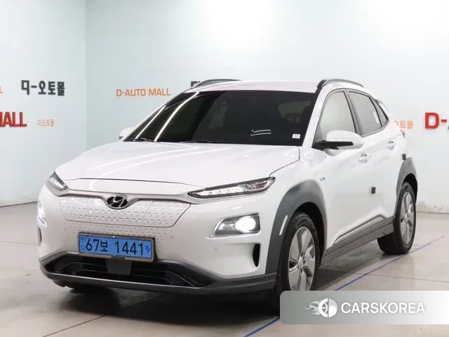 Hyundai Kona Electric 2020 Белый из Кореи