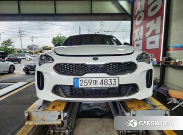 Kia Stinger Meister 2022 Белый из Кореи
