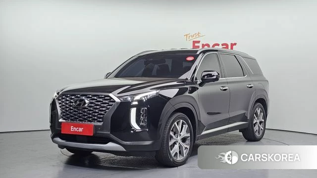 Hyundai Palisade 2022 Черный из Кореи