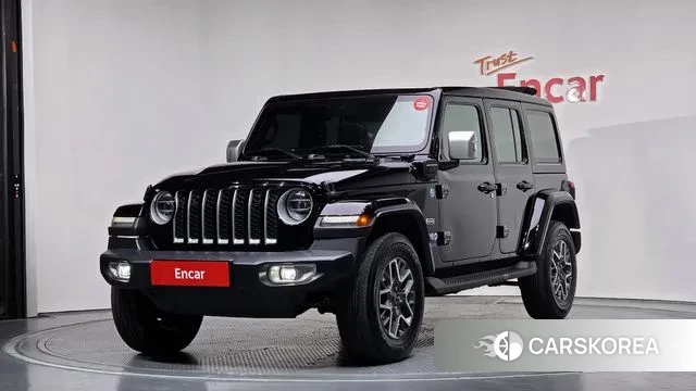 Jeep Wrangler (JL) 2022 Черный из Кореи