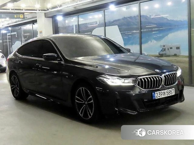 BMW 6 Series GT (G32) 2023 Черный из Кореи