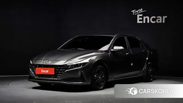 Hyundai Avante (CN7) 2022 Серый из Кореи