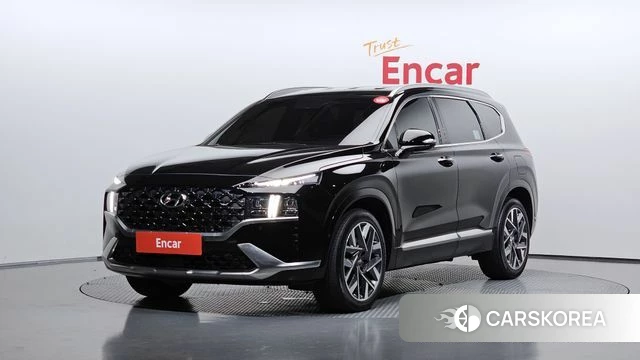 Hyundai The New Santa Fe 2023 Черный из Кореи