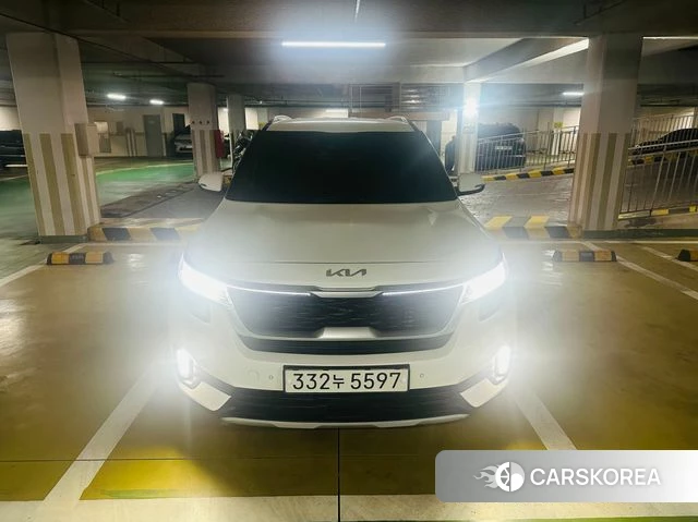 Kia The New Seltos 2022 Белый из Кореи
