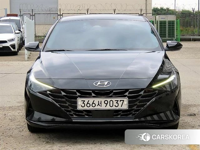 Hyundai Avante (CN7) 2020 Черный из Кореи