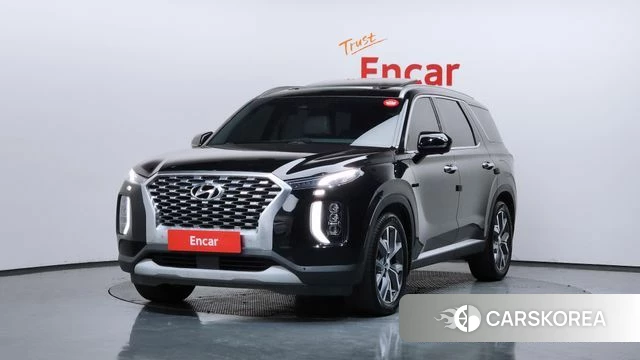 Hyundai Palisade 2021 Черный из Кореи