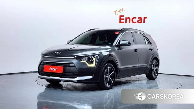 Kia Di Ol Nu Niro 2022 Серый из Кореи
