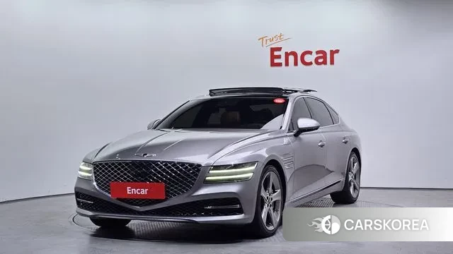 Genesis G80 (RG3) 2021 Серебряный из Кореи