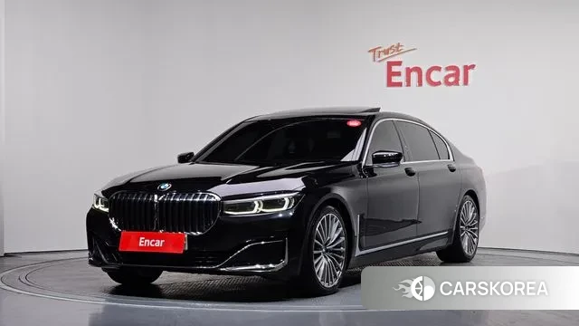 BMW 7 Series (G11) 2020 Черный из Кореи