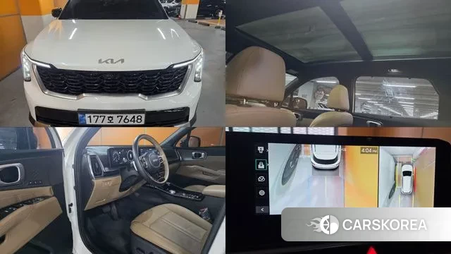 Kia The New Sorento 4th Generation 2024 Белый из Кореи