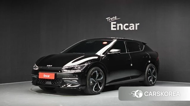 Kia EV6 2022 Черный из Кореи